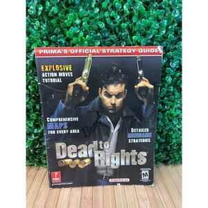 Dead to Rights Prima Official Strategy Video Game Guide Namco Strategy Books